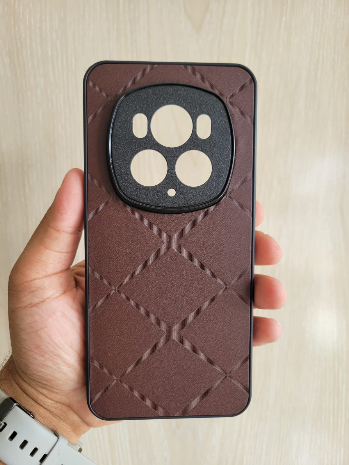 Leather Texture Case For Honor Magic 6 Pro